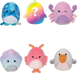 Squishmallows Bamser - Squishville Beach Day Squad - Series 5 -Legetøjsverden squishville 6 pakke s5 597595 8