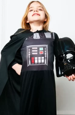 Darth Vader Kostume Til Børn - Star Wars - 116 CM -Legetøjsverden star wars darth vader boerne kostume str 116 552661 3