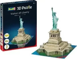 Revell 3D Puzzle - Frihedsgudinden - 31 Brikker - 19 CM 5 Revell 3D Puzzle - Frihedsgudinden - 31 Brikker - 19 CM -Legetøjsverden statue of liberty 00114 574787 2