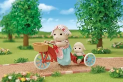 Sylvanian Families - Popcorn Cykelvogn Med Får Sæt - 5653 -Legetøjsverden sylvanian families popcornsalgscykel med figur 580819 4