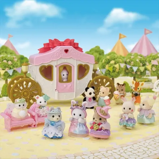 Sylvanian Families Figurer - Prinsesse Sæt - 5 Stk - 5703 3 Sylvanian Families Figurer - Prinsesse Sæt - 5 Stk - 5703 - Billede 3
