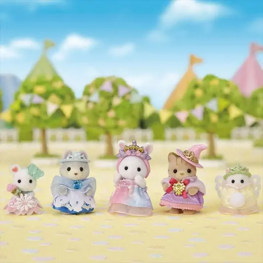 Sylvanian Families Figurer - Prinsesse Sæt - 5 Stk - 5703 4 Sylvanian Families Figurer - Prinsesse Sæt - 5 Stk - 5703 - Billede 4
