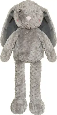 Teddykompaniet - Kanin Bamse - Bunnies - Grå - 40 CM