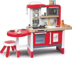 Smoby Mini Tefal - Legekøkken Med Tilbehør - Gourmet - 134 CM -Legetøjsverden tefal evolutive kitchen gourmet 463337 4