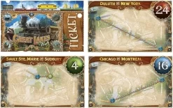 Ticket To Ride Spil - Sails And Rails -Legetøjsverden ticket to ride sails and rails 362322 4