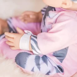 Tiny Treasure Dukke - Blond Hår Med Zebra Tøjsæt -Legetøjsverden tiny treasure blond dukke med zebra toej 539434 7