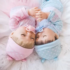 Tiny Treasures - Dukke Tvillinger - Bror Og Søster 11 Tiny Treasures - Dukke Tvillinger - Bror Og Søster -Legetøjsverden tiny treasures tvilling dukker bror og soester 541638 4