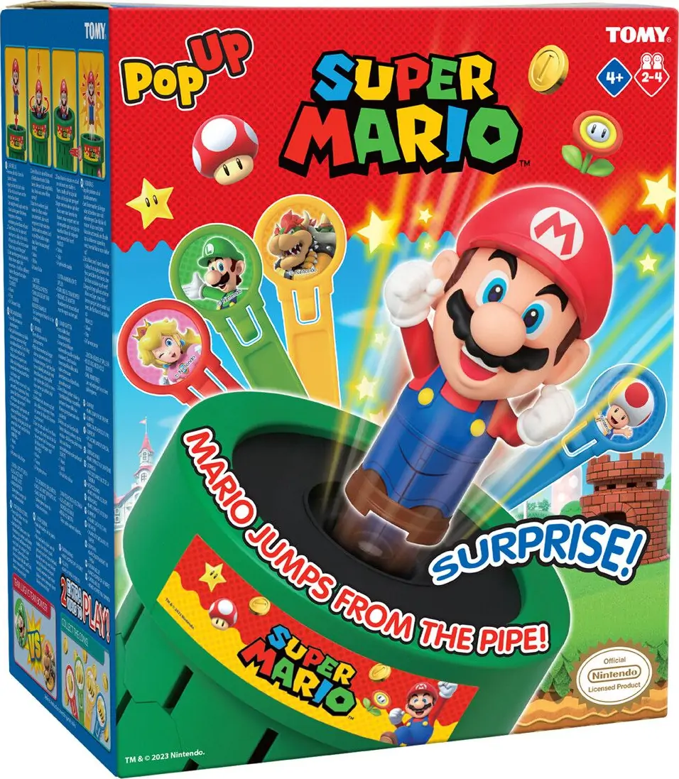 Super Mario - Pop Up Spil 2 Super Mario - Pop Up Spil - Billede 2