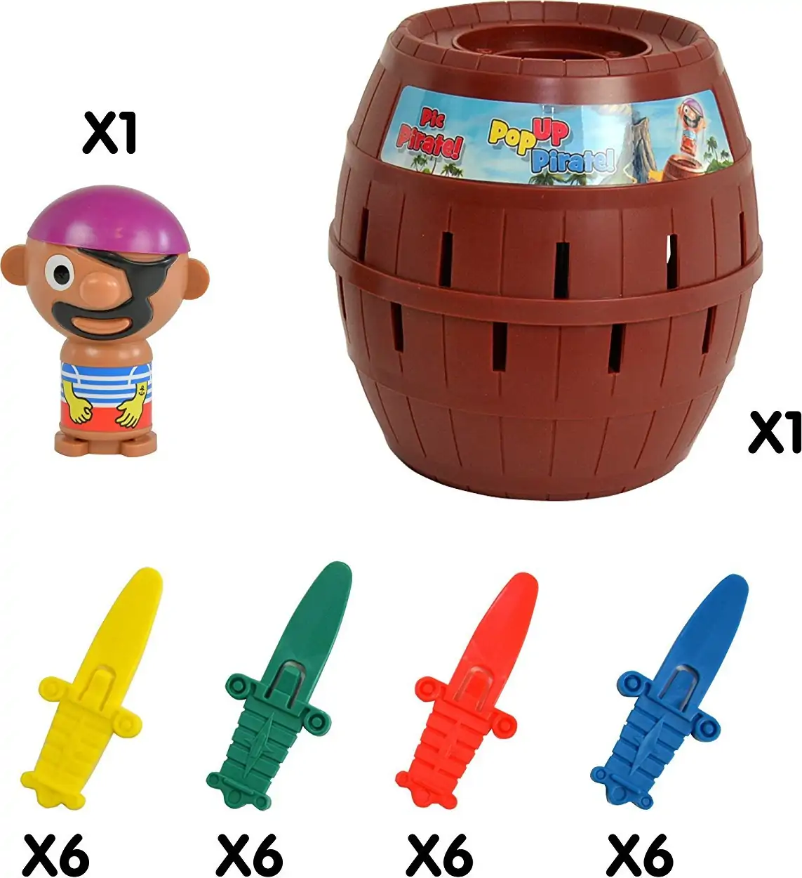 Tomy Pop Up Pirat 2 Tomy Pop Up Pirat - Billede 2