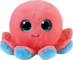 Ty Bamse - Beanie Boos - Blæksprutten Sheldon - 15 CM