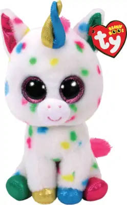 Ty Bamse - Beanie Boos - Enhjørningen Harmonie - Medium