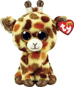 Ty Bamse - Beanie Boos - Giraffen Stilts - 15 CM