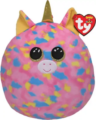 Ty Bamse - Squish A Boo - Enhjørningen Fantasia - 25 CM 1 Ty Bamse - Squish A Boo - Enhjørningen Fantasia - 25 CM