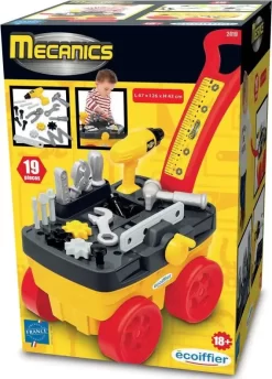 Lege Værktøjsvogn Til Børn - Ecoiffier - Mecanics 7 Lege Værktøjsvogn Til Børn - Ecoiffier - Mecanics -Legetøjsverden vaerktoejs trolley 569073 3
