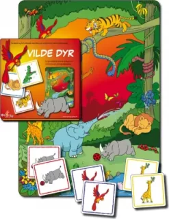 Vilde Dyr - Vendespil Og Fortælleplade