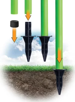 Disc Golf Sæt - 2-4 Spillere - Vini Sport -Legetøjsverden vini dicsgolf spil 602628 4