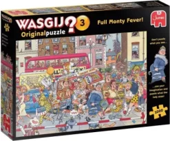 Wasgij Puslespil 3 - Full Monty Fever! - 1000 Brikker