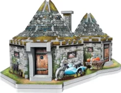 Harry Potter 3D Puslespil - Hagrids Hytte - 270 Brikker - Wrebbit 3D