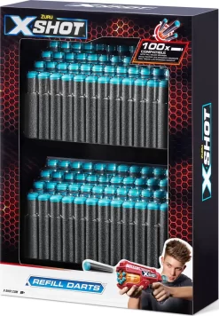 Zuru X-Shot - Darts Refill - 100 Stk -Legetøjsverden x shot 100pack refill darts in window box 598129 2