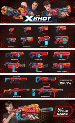 Zuru X-Shot - Vigilante Blaster - Inkl. 24 Darts -Legetøjsverden x shot excel vigilante 24darts 596859 4
