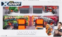 Zuru X-Shot - Skins Blasters - Inkl. 48 Darts - 2 Stk